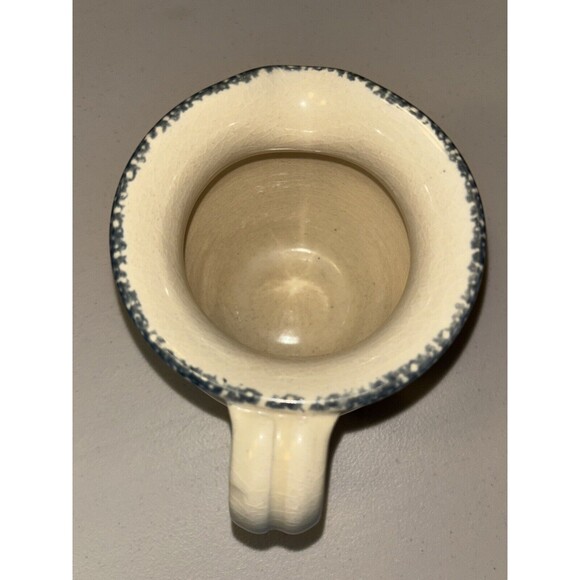 Vintage Casey Pottery Creamer Small Pitcher 1995 Apples Texas Stoneware - Picture 3 of 5
